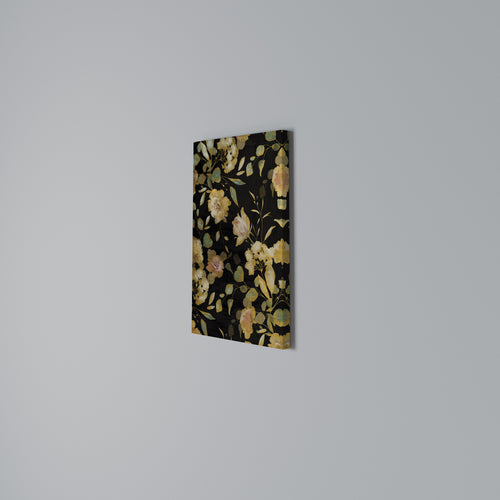 MODEST FLORAL Vertical Canvas Print