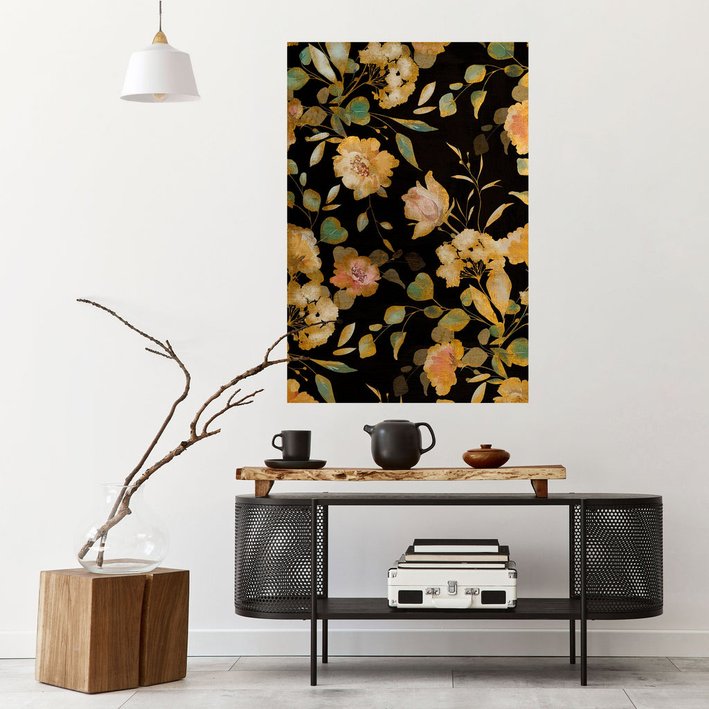 MODEST FLORAL Poster Vertical Autocolante