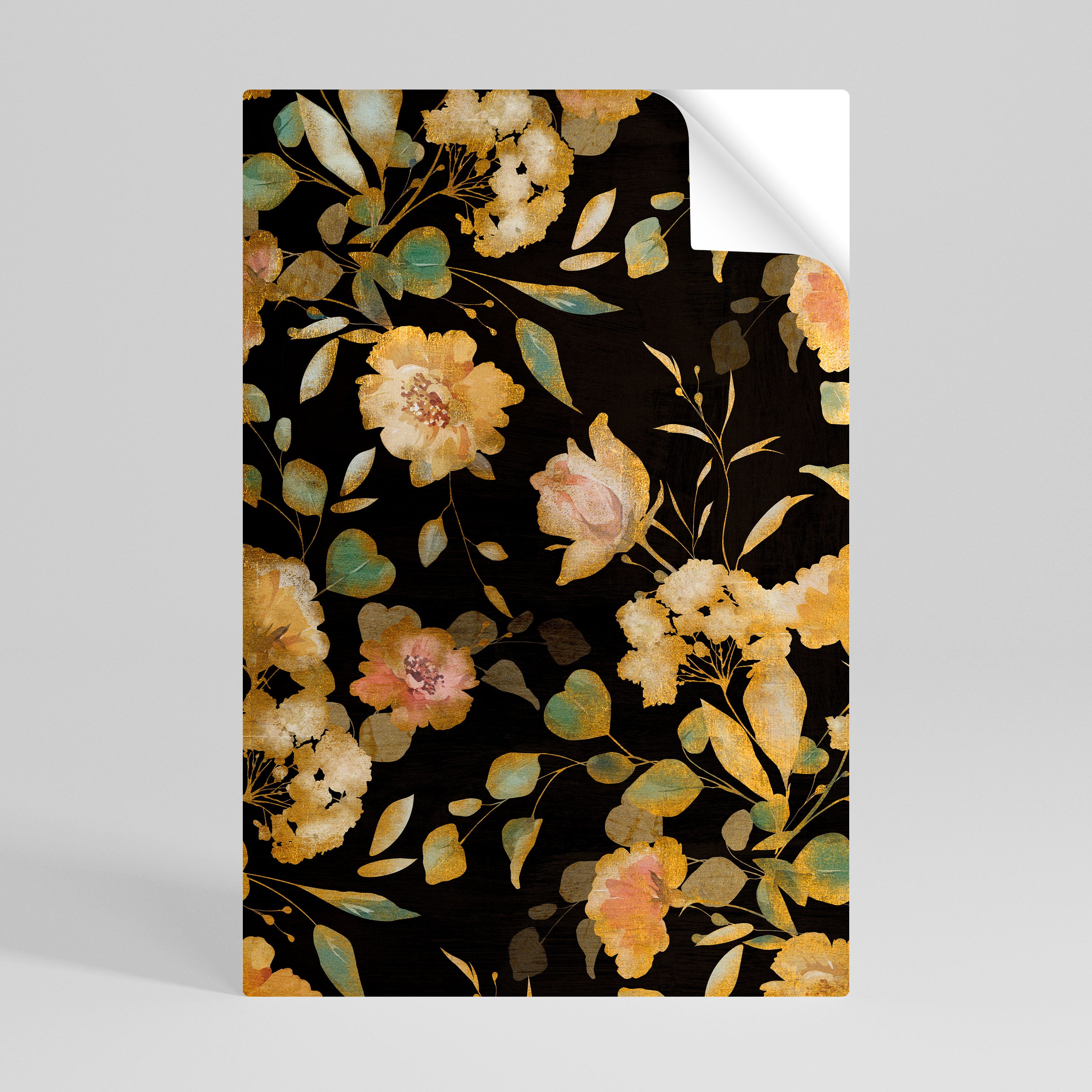 MODEST FLORAL Póster Autocolante Vertical