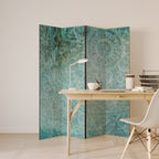 TIMELESS TEXTURAL TIDE Biombo Decorativo de 4 Painéis