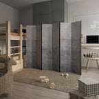 SUBTLE SHADOWS DISPLAY Decorative 6-Panel Room Divider