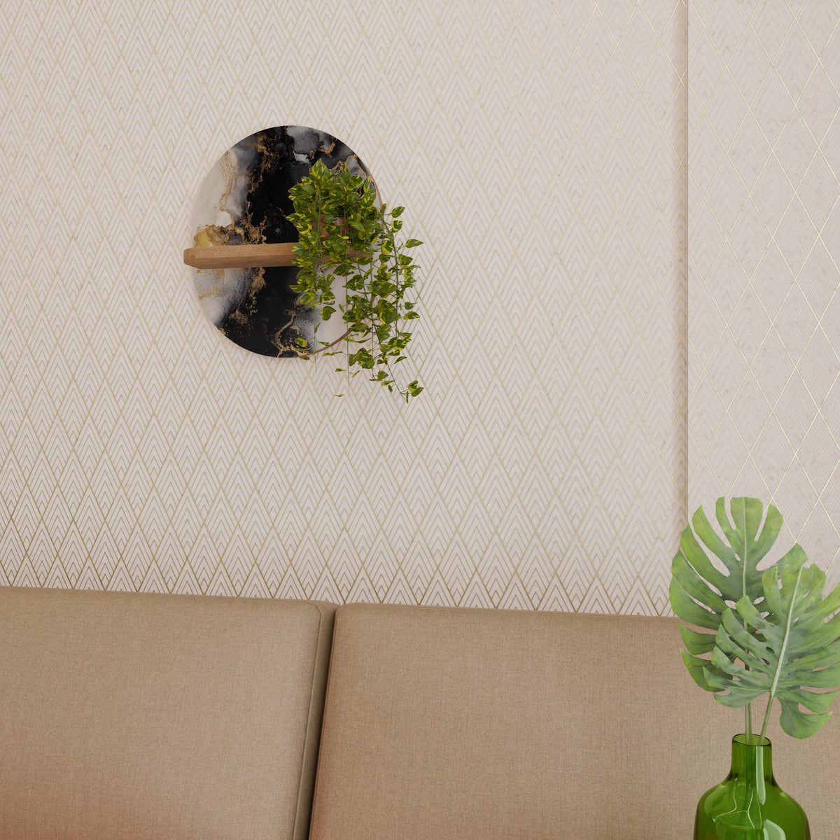 MARBLE OF TOMMORROW Art Shelf