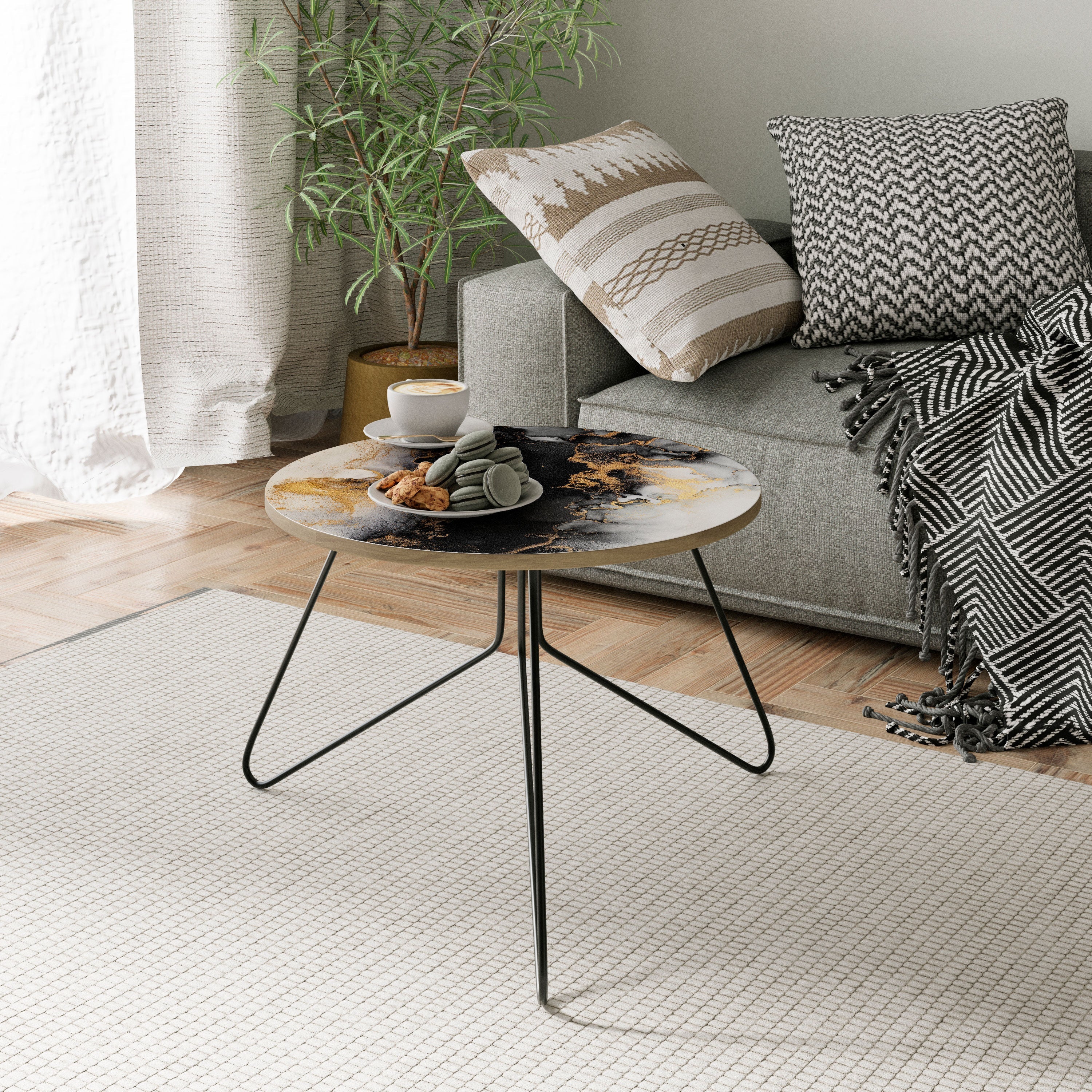 MARBLE OF TOMMORROW Mesa de Centro 60