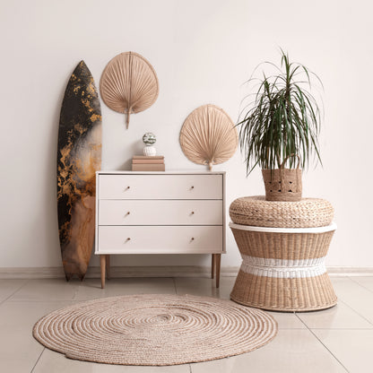MARBLE OF TOMMORROW Painel Decorativo Prancha de Surf