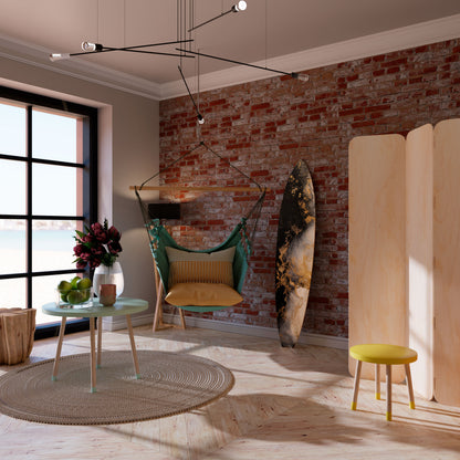 MARBLE OF TOMMORROW Painel Decorativo Prancha de Surf