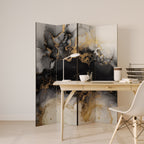 MARBLE OF TOMMORROW Biombo Decorativo de 4 Painéis