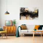 MARBLE OF TOMMORROW Peel and Stick Horizontal Poster