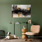 MARBLE OF TOMMORROW Peel and Stick Horizontal Poster