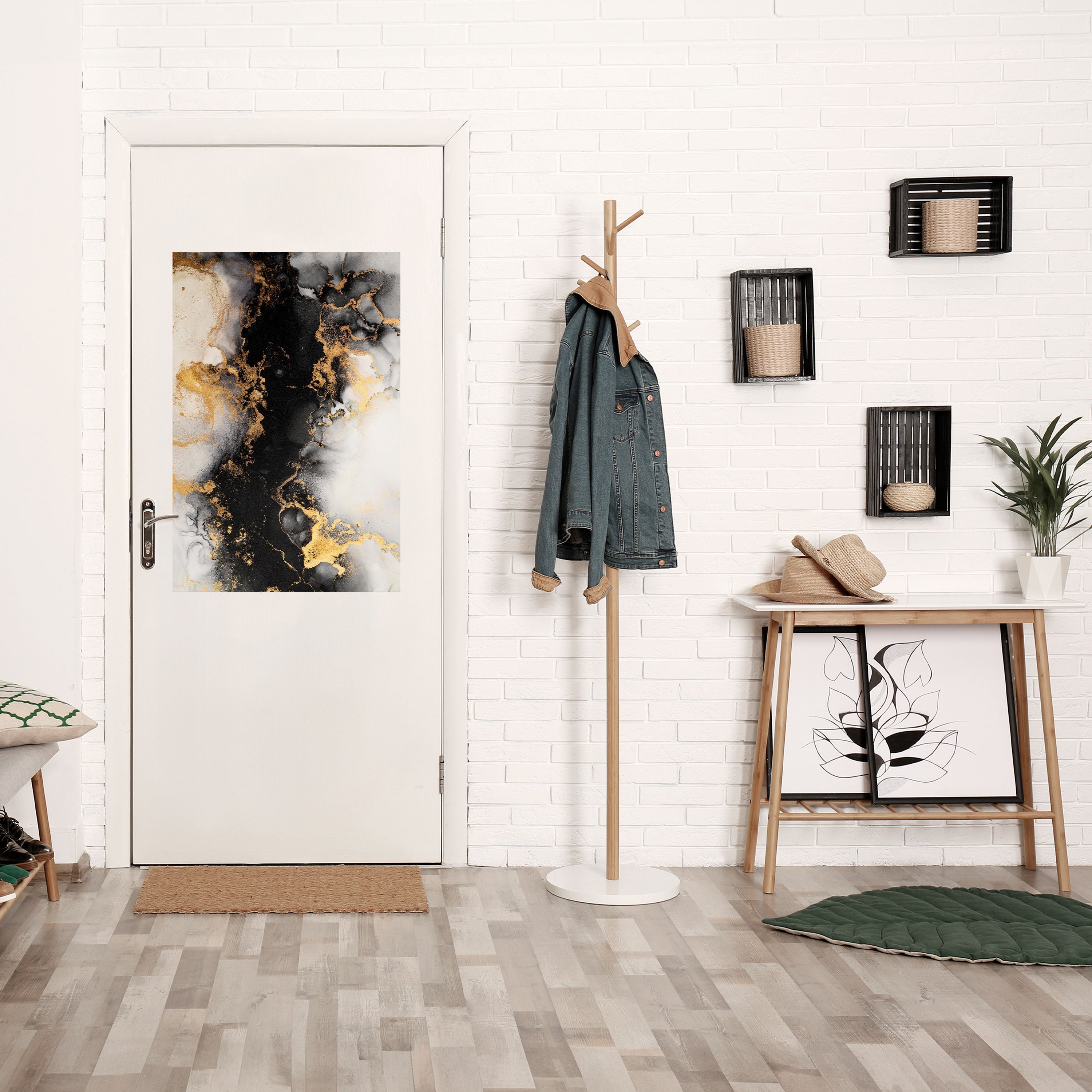 MARBLE OF TOMMORROW Poster Vertical Autocolante