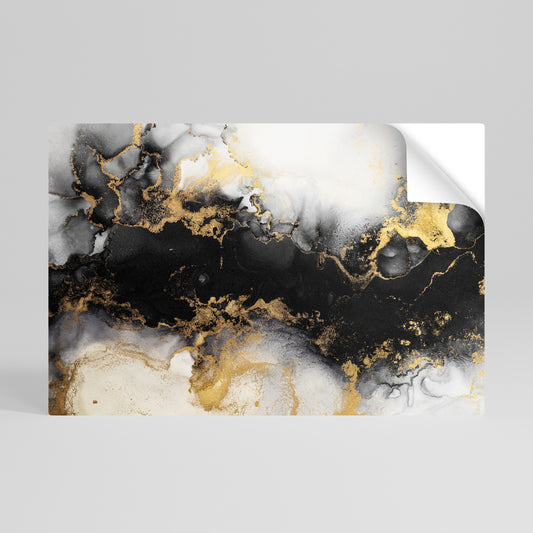 MARBLE OF TOMMORROW Póster Autocolante Horizontal
