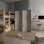 FADED ELEGANCE 4-Panel Room Divider