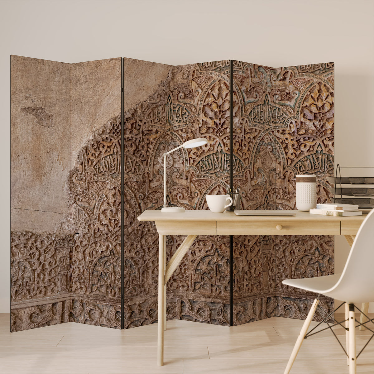 ARABESQUE WHISPERS 6-Panel Room Divider