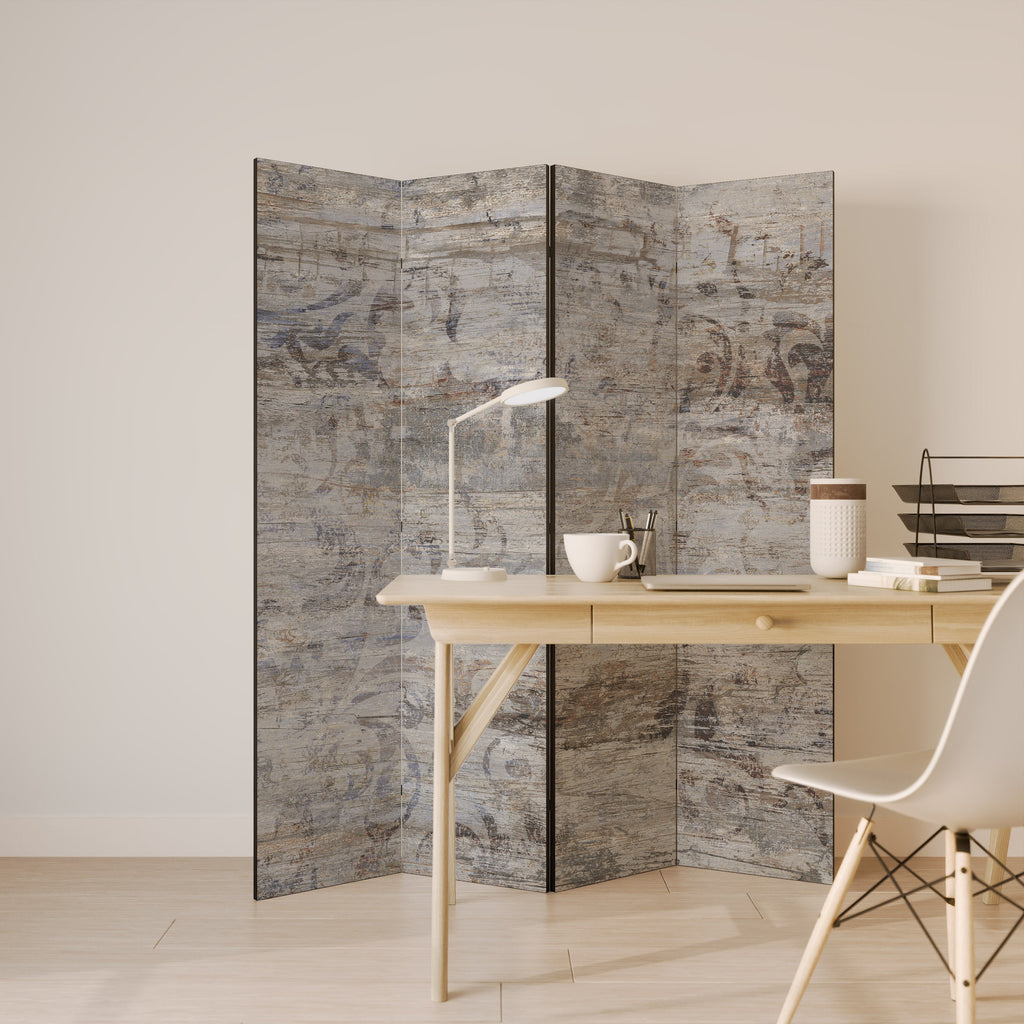 MYSTIC PATINA Decorative 4-Panel Room Divider