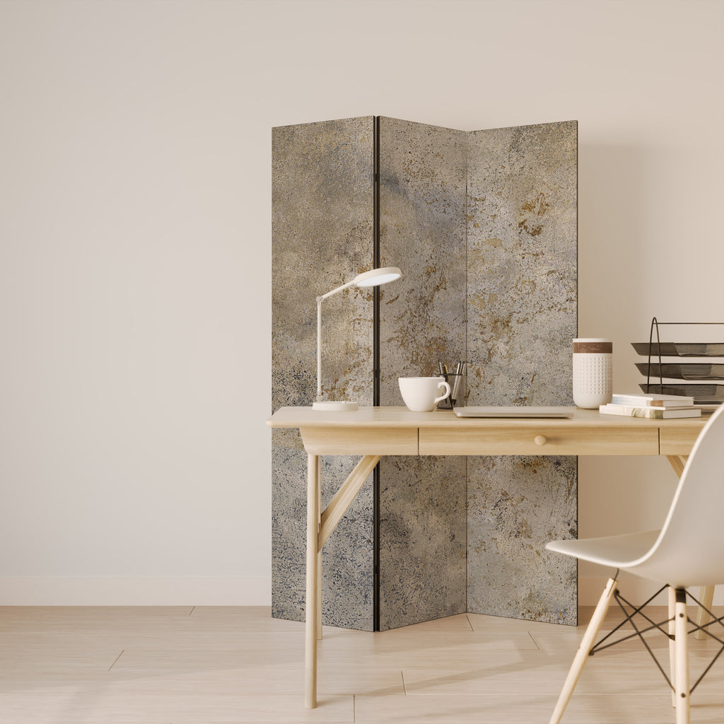 ABSTRACT EARTH CANVAS Biombo de 3 Painéis