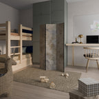 ABSTRACT EARTH CANVAS Biombo de 3 Painéis