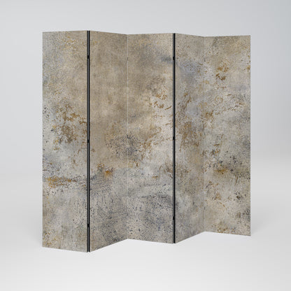 ABSTRACT EARTH CANVAS 5-Panel Room Divider