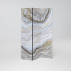 GOLDEN RIDGES Biombo Decorativo de 3 Painéis