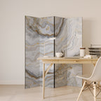 GOLDEN RIDGES Biombo Decorativo de 4 Painéis