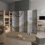 GOLDEN RIDGES Biombo de 6 Painéis