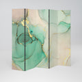 MARBLEIZED MYSTIQUE Biombo Decorativo de 5 Painéis