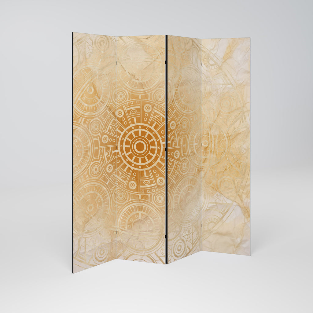 UNTOLD MYSTERIES Decorative 4-Panel Room Divider
