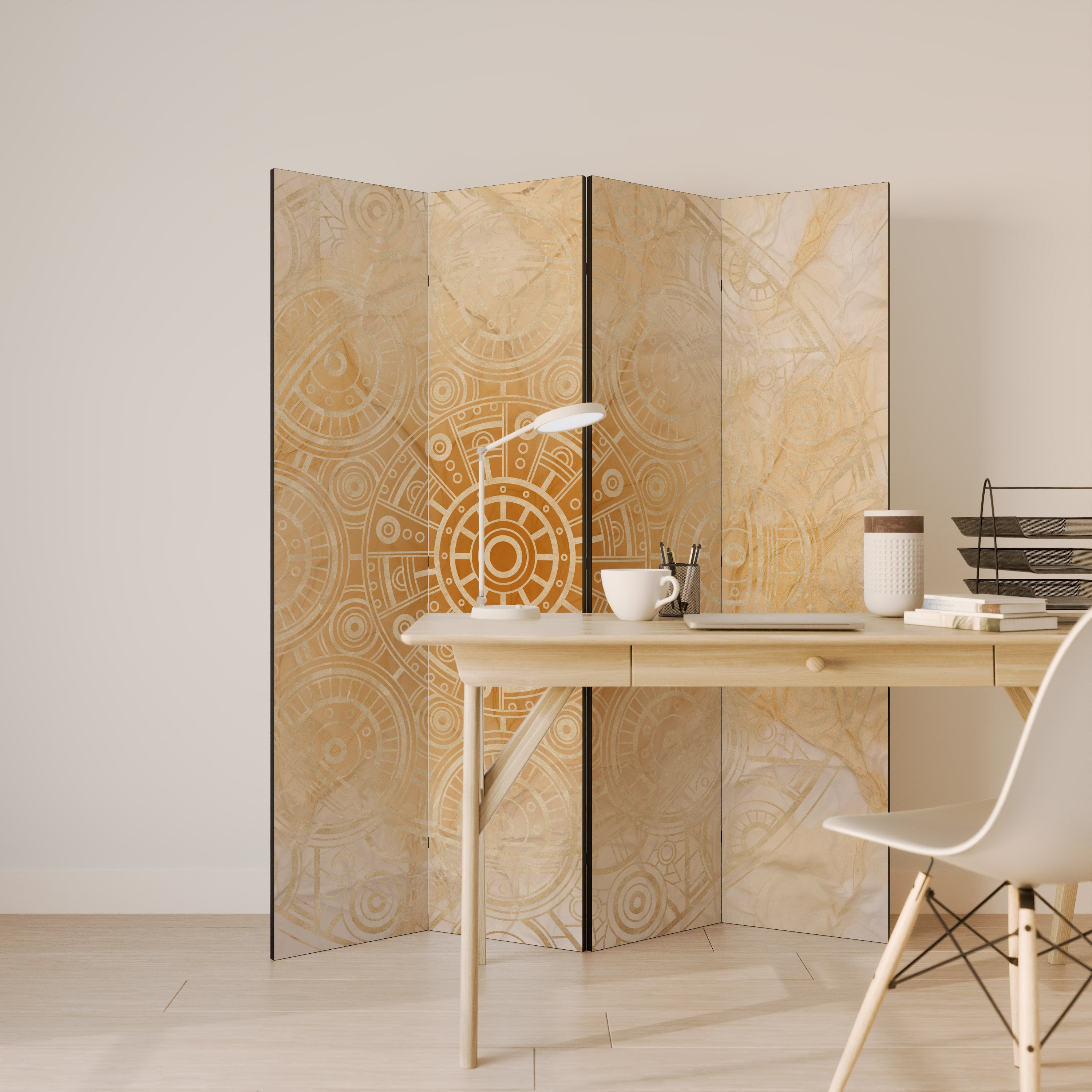 UNTOLD MYSTERIES 4-Panel Room Divider