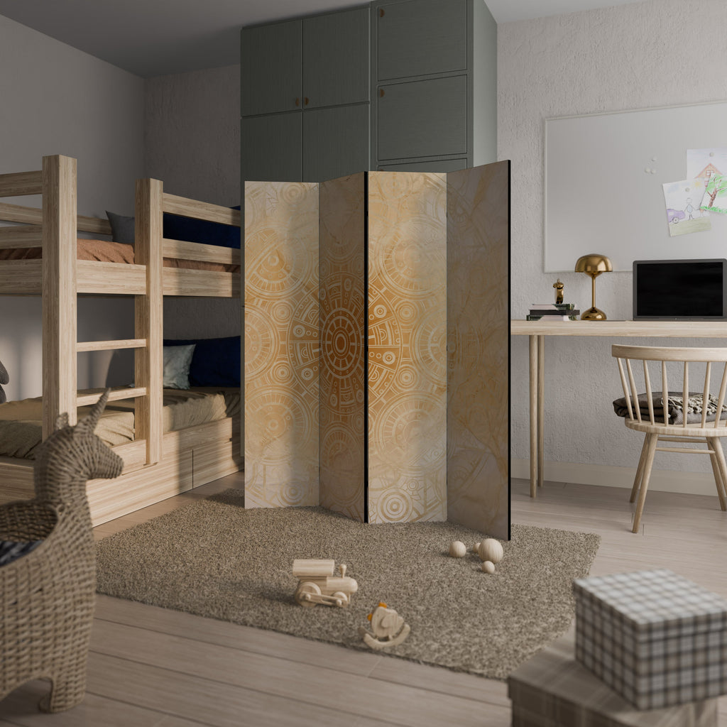 UNTOLD MYSTERIES Decorative 4-Panel Room Divider