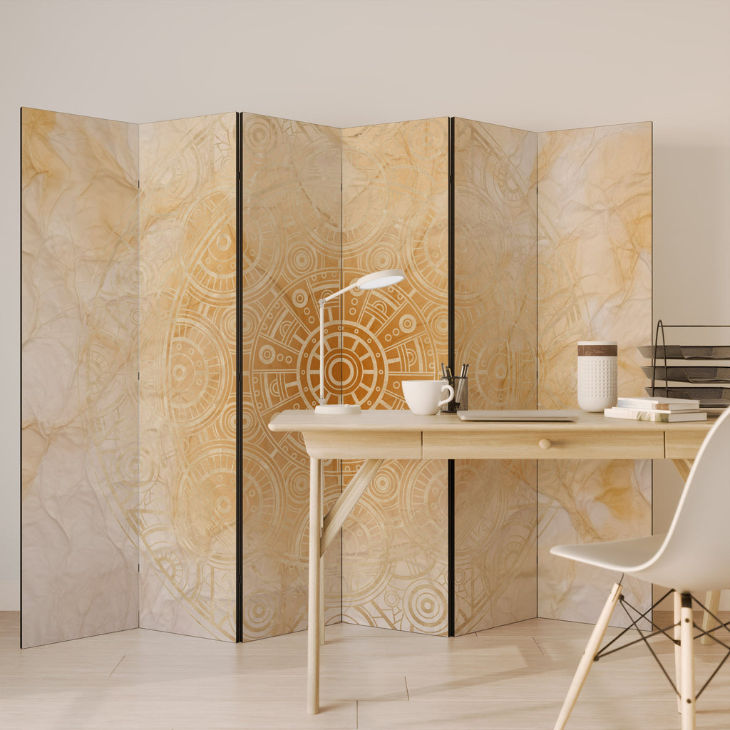 UNTOLD MYSTERIES Decorative 6-Panel Room Divider