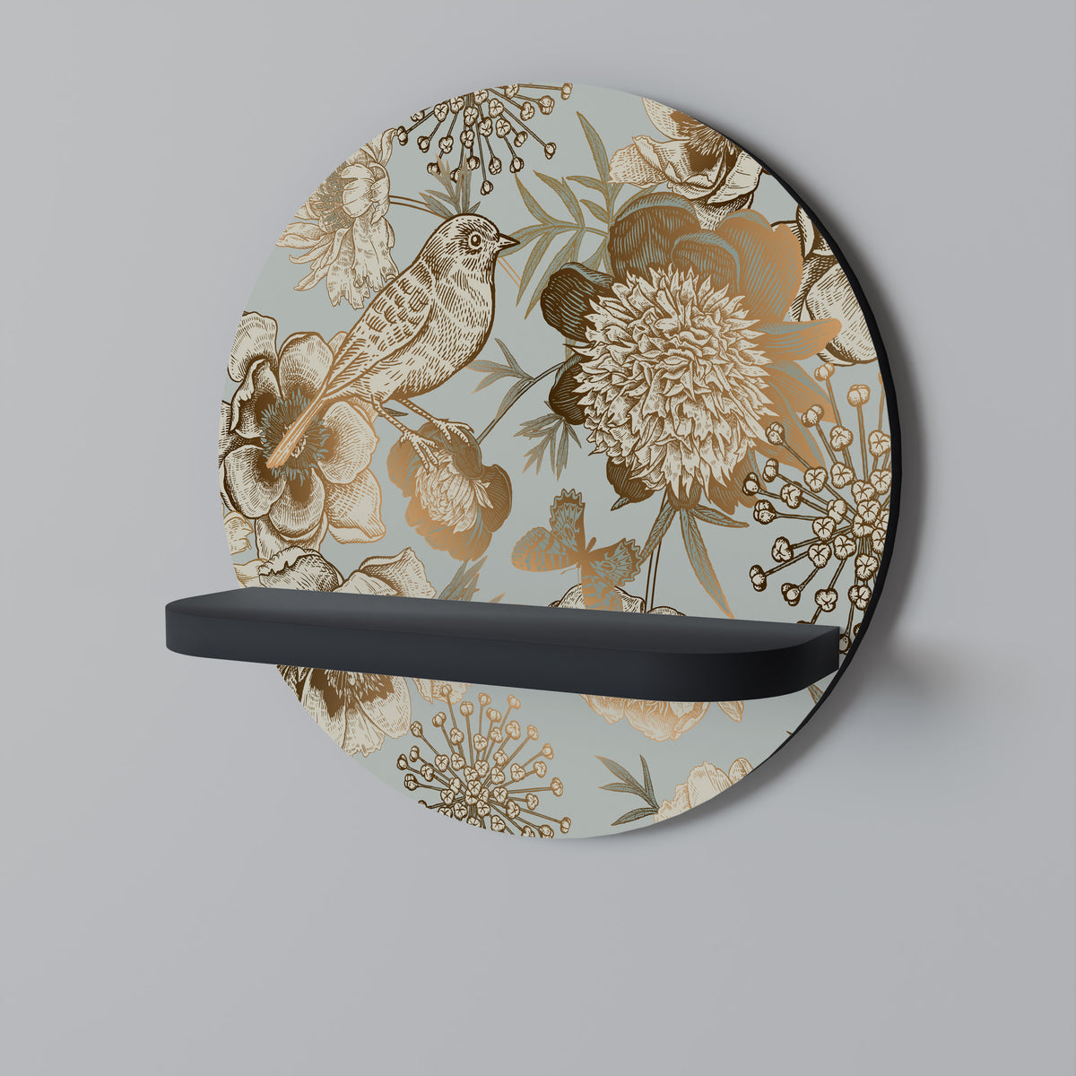 SUCCULENT WHIMSY Art Shelf