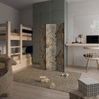 SUCCULENT WHIMSY Biombo Decorativo de 3 Painéis