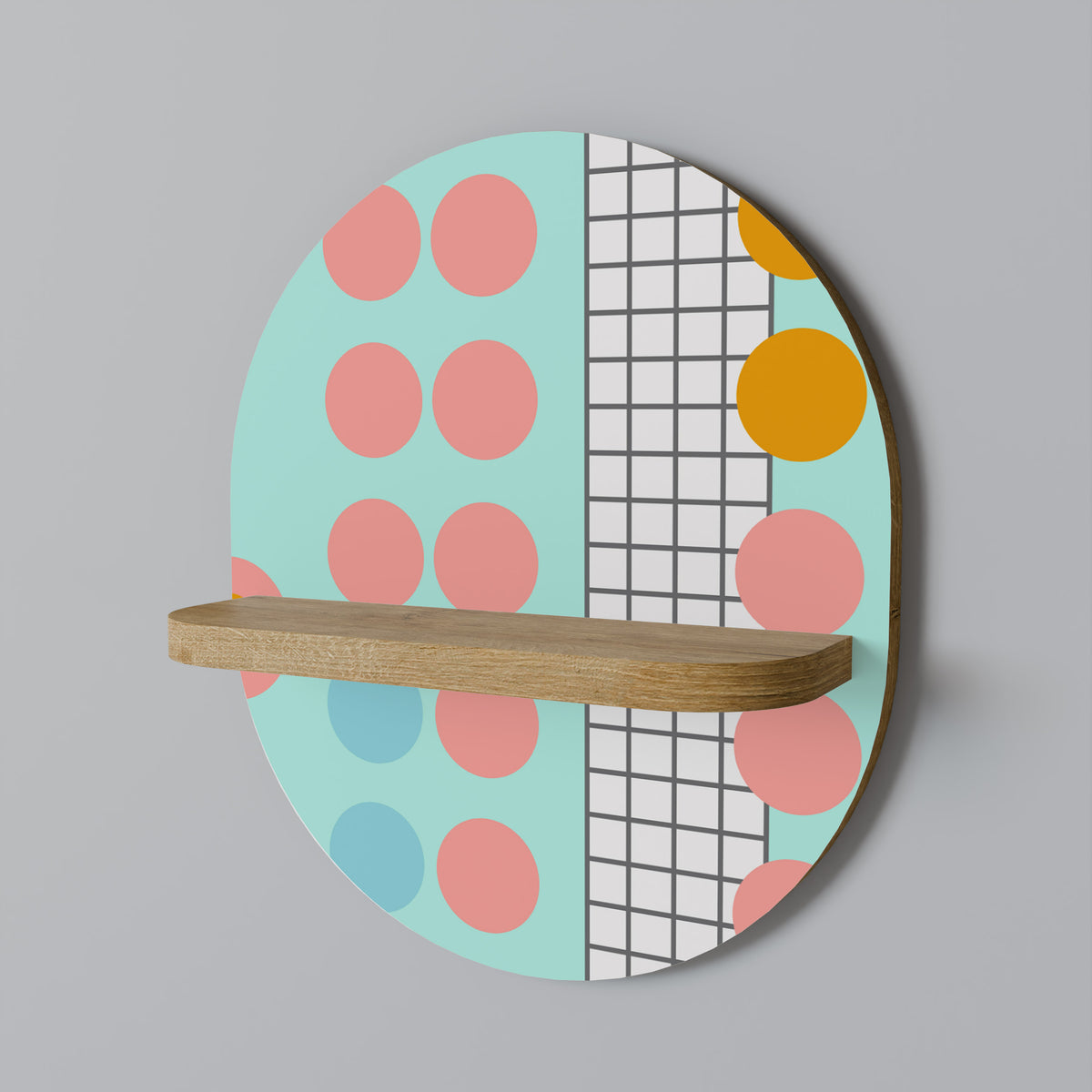 RETRO GRID Prateleira Artística