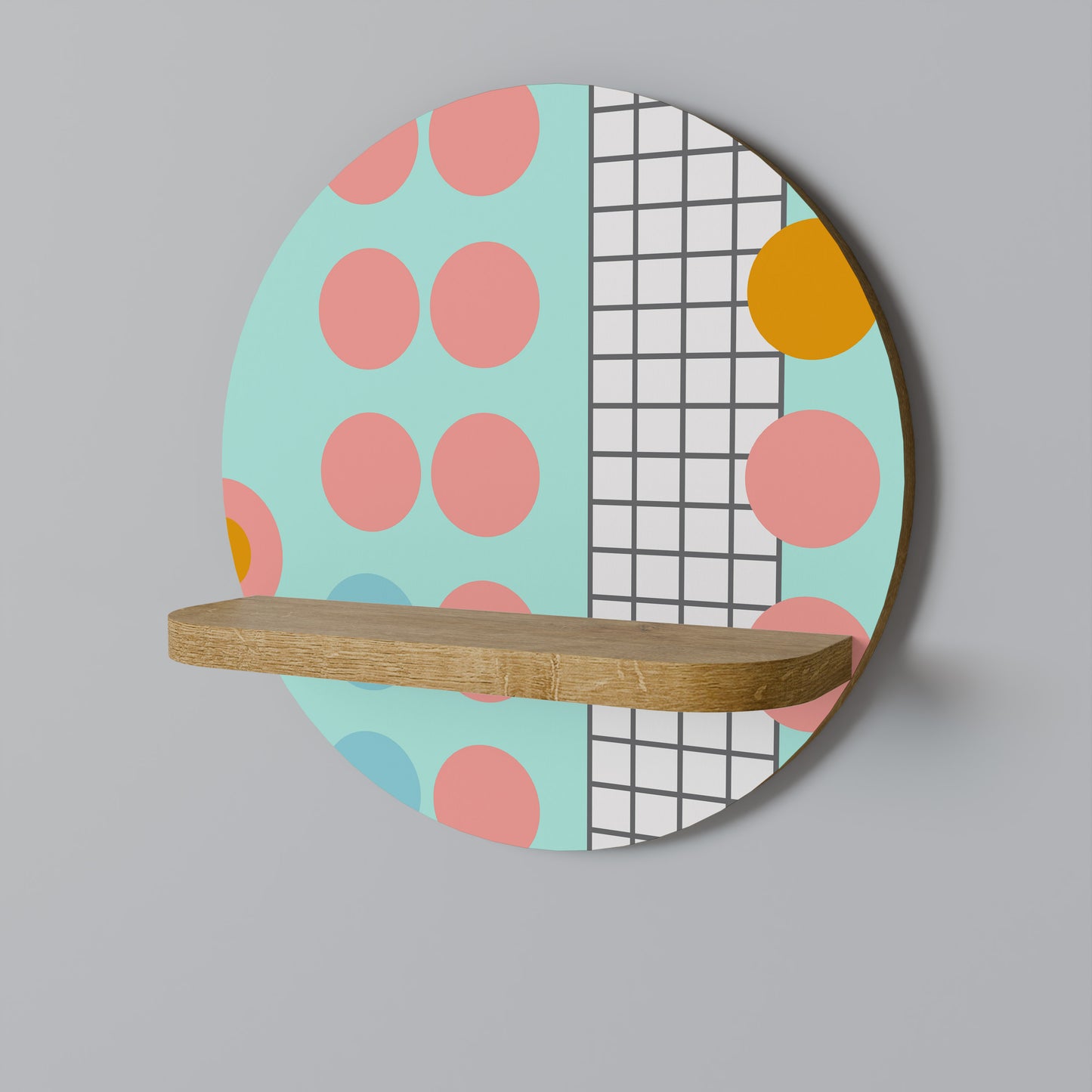 RETRO GRID Art Shelf