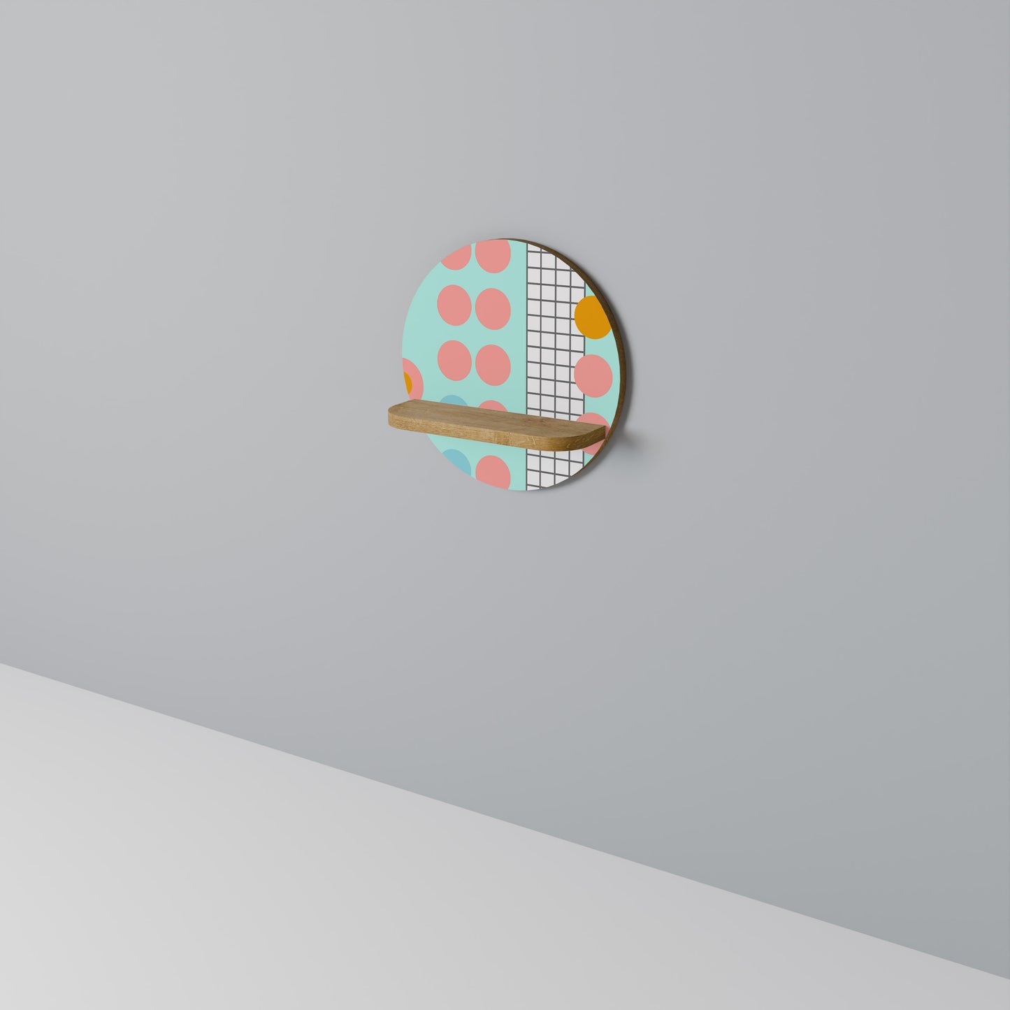 RETRO GRID Art Shelf