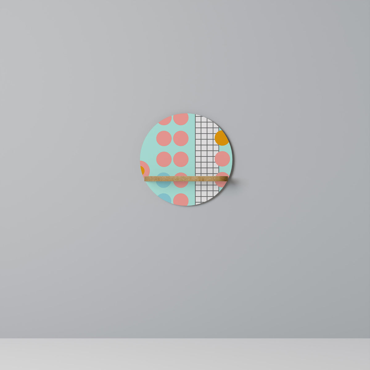 RETRO GRID Prateleira Artística