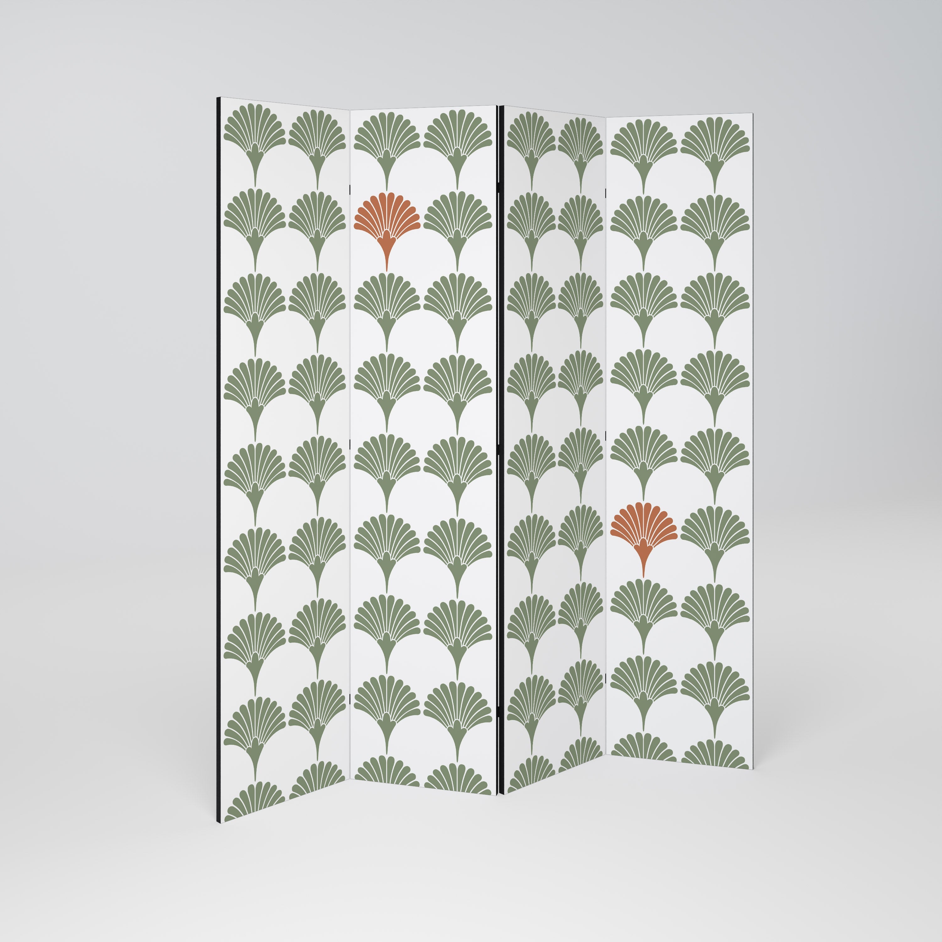 VIVID VALOR Biombo Decorativo de 4 Painéis