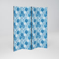 AQUATIC HEXAGON DREAM Decorative 4-Panel Room Divider