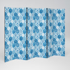 AQUATIC HEXAGON DREAM Decorative 6-Panel Room Divider