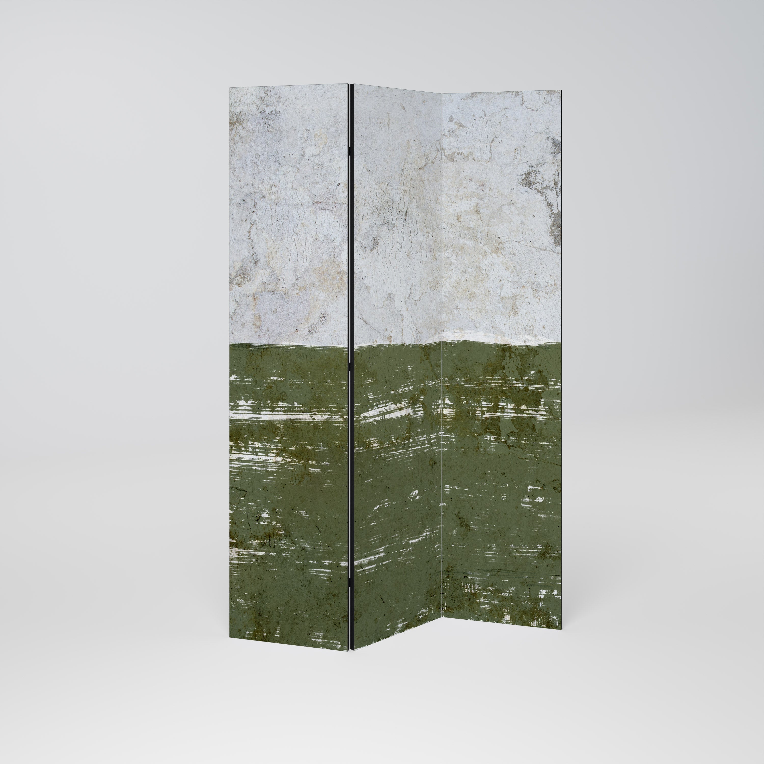 RUSTIC RADIANCE ASSEMBLED Biombo Decorativo de 3 Painéis