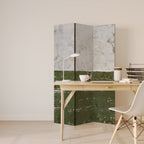 RUSTIC RADIANCE ASSEMBLED 3-Panel Room Divider