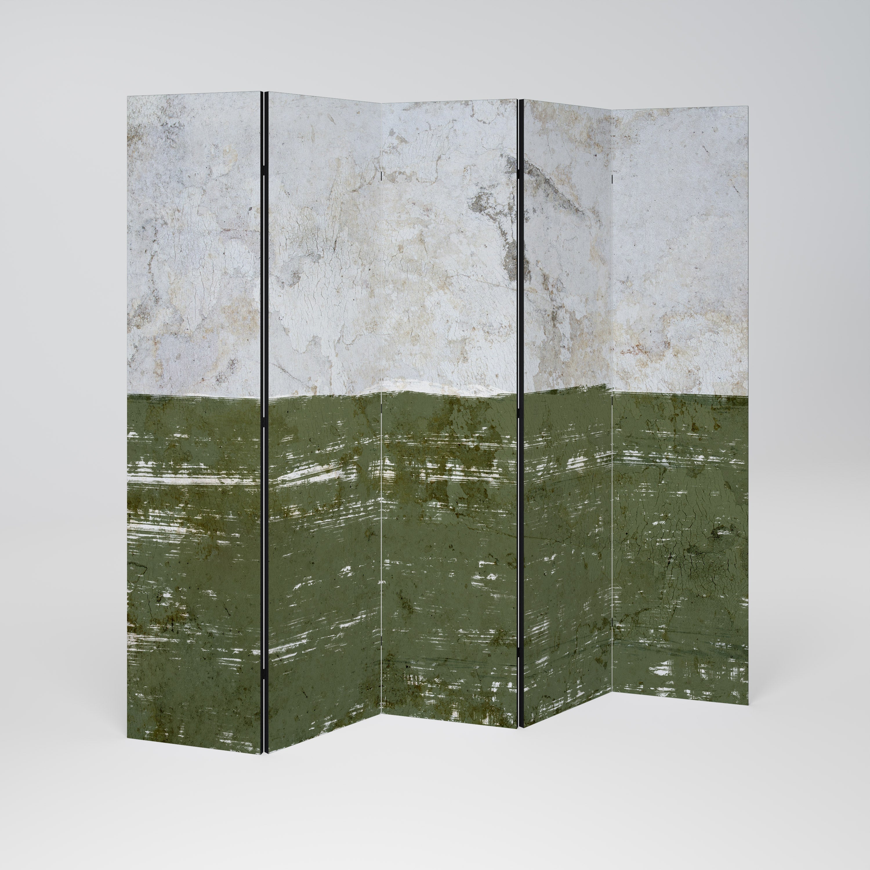 RUSTIC RADIANCE ASSEMBLED Biombo Decorativo de 5 Painéis