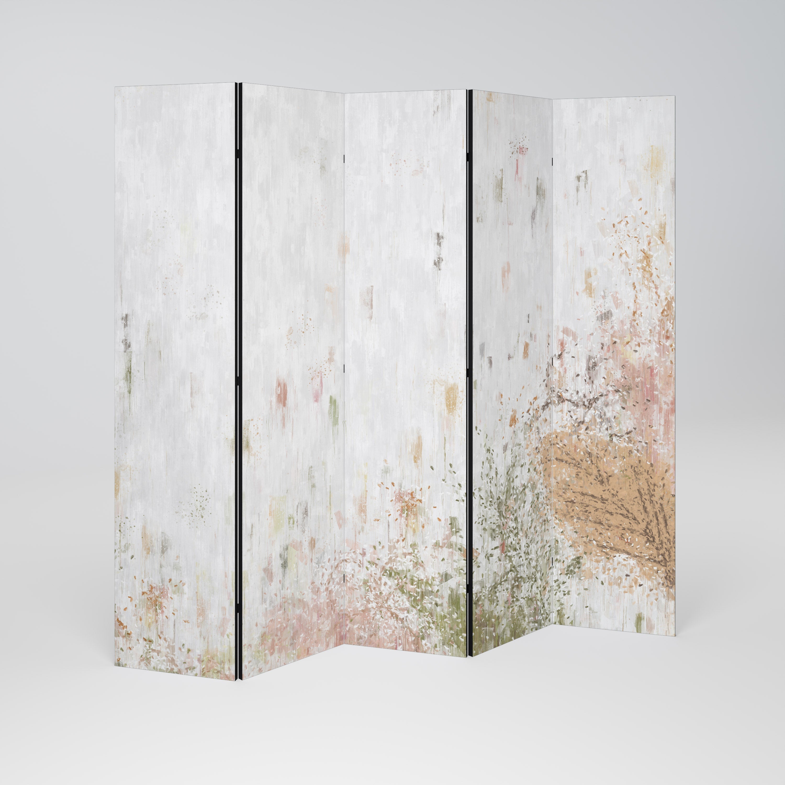 DAILY RHAPSODIES Biombo Decorativo de 5 Painéis