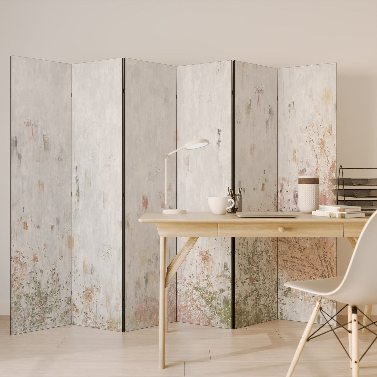 DAILY RHAPSODIES 6-Panel Room Divider