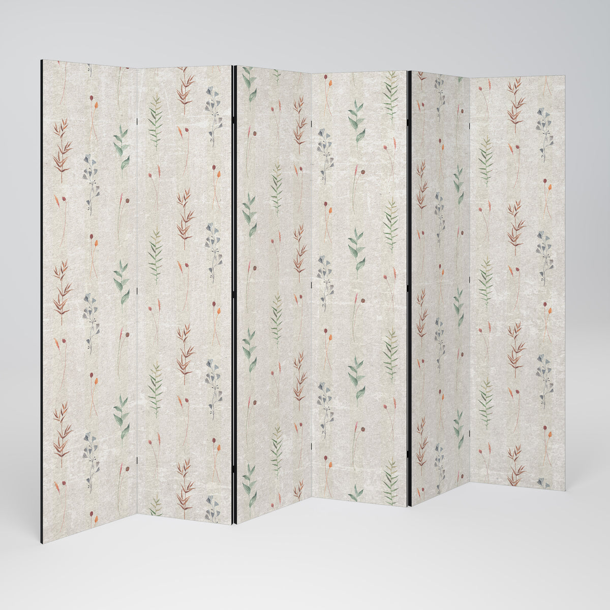 VERDANT HARMONY 6-Panel Room Divider