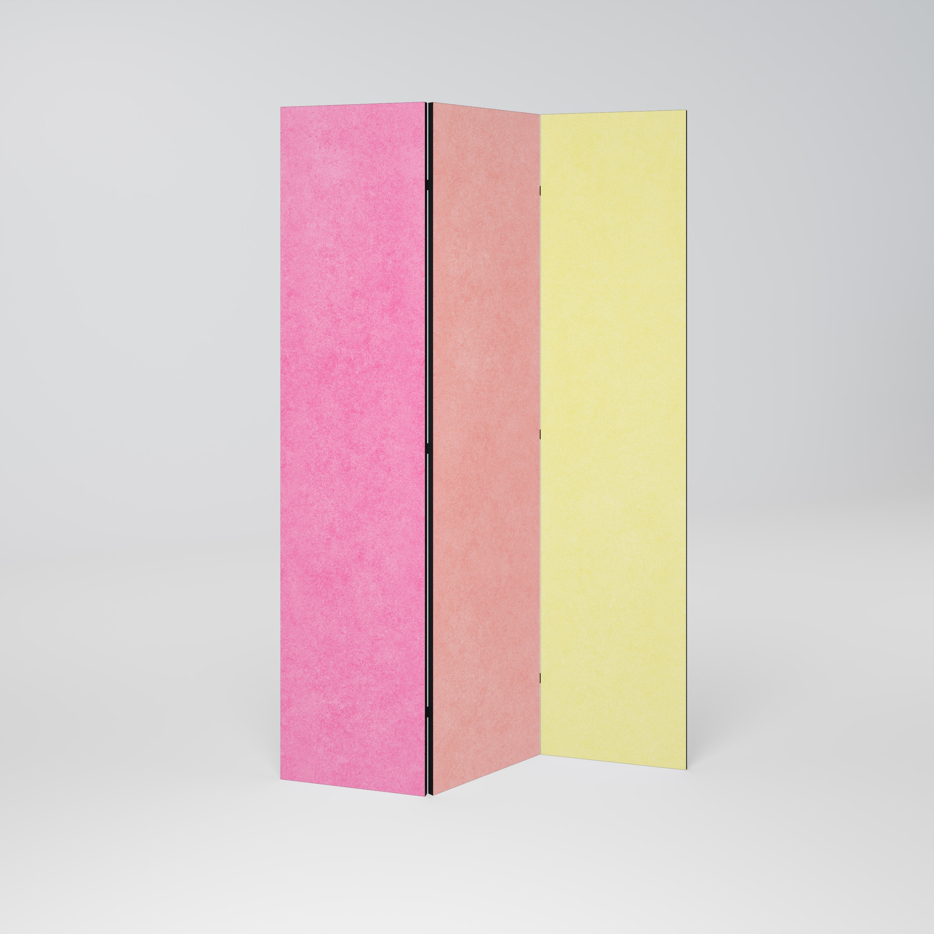 LIKE A ROLLING SHADE Biombo Decorativo de 3 Painéis