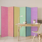 LIKE A ROLLING SHADE Biombo Decorativo de 6 Painéis