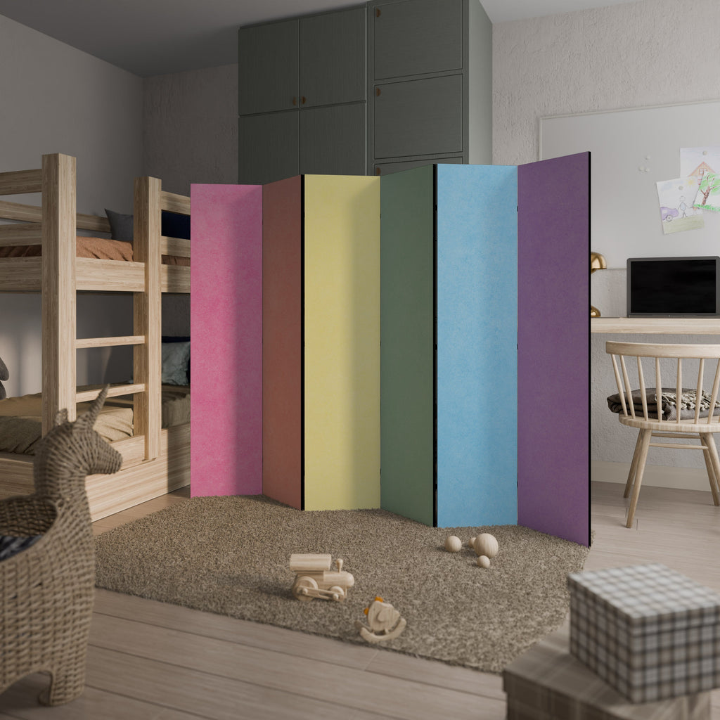 LIKE A ROLLING SHADE Biombo Decorativo de 6 Painéis