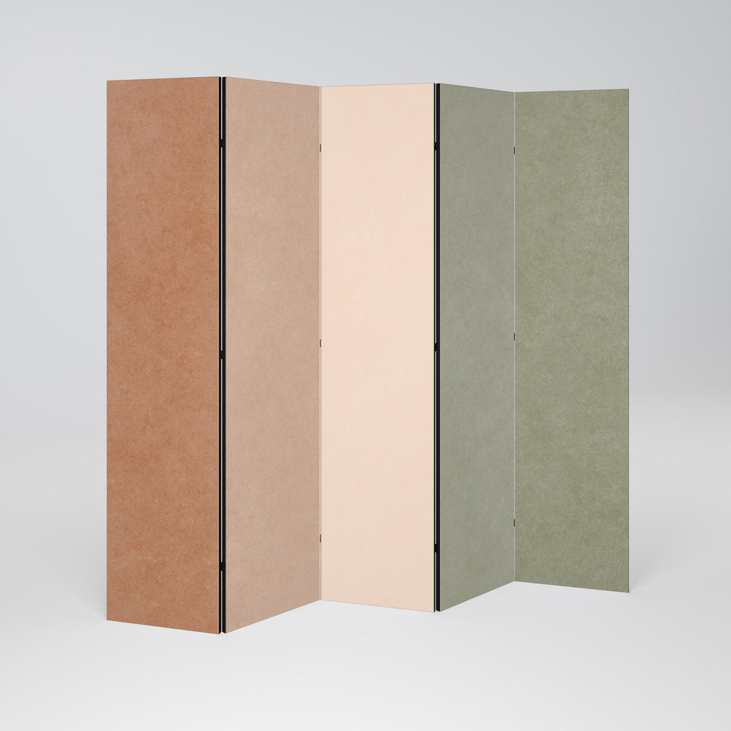 GANGNAM AVOCADO Biombo Decorativo de 5 Painéis