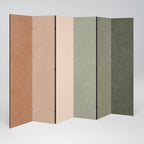 GANGNAM AVOCADO Biombo Decorativo de 6 Painéis