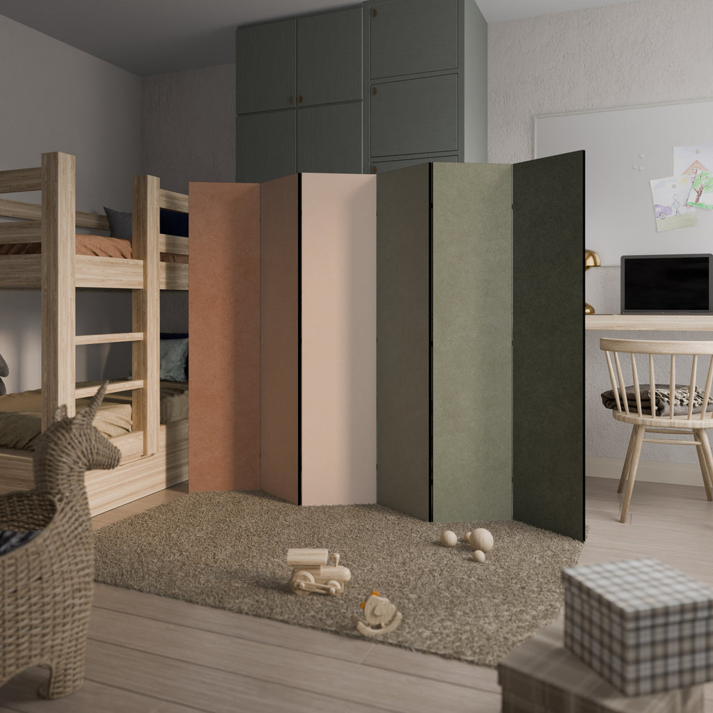 GANGNAM AVOCADO Biombo Decorativo de 6 Painéis