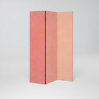 PEACH OF MY HEART Decorative 3-Panel Room Divider